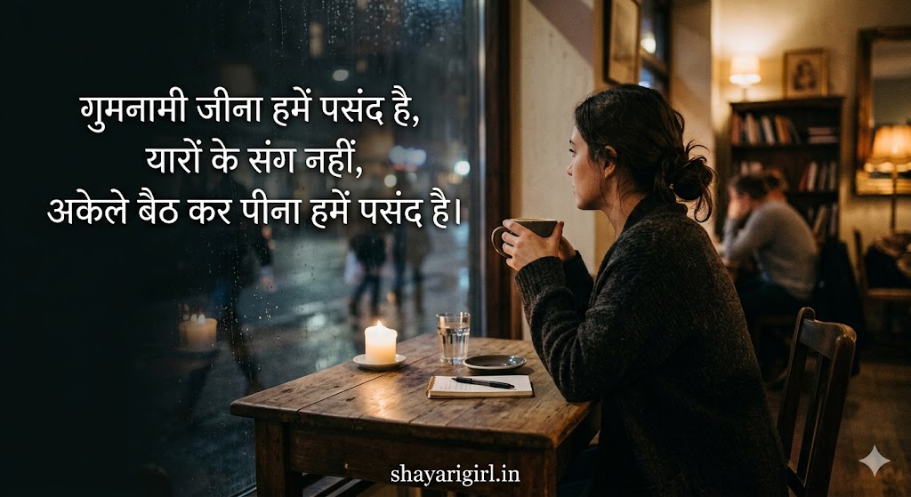 गुमनाम शायरी इन हिंदी